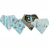 Karids Baby Bandana Bibs, 4-Pack Set 100% Organic Cotton, Soft and Absorbent Boys and Girls