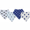 Karids Baby Bandana Bibs, 4-Pack Set 100% Organic Cotton, Soft and Absorbent Boys and Girls