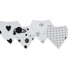 Karids Baby Bandana Bibs, 4-Pack Set 100% Organic Cotton, Soft and Absorbent Boys and Girls