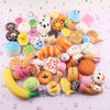 Random 30 pcs Jumbo Medium Mini Soft Squishy Cake/Panda/Bread/Buns