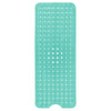 Bathtub Mat Non Slip – 100 x 40 CM Non Slip Bath Mat – Easy Clean Non Slip Shower Mats – Sturdy Suction Cup Attaching – Comfortable for Feet – Draining Holes – Modern Design (Green)